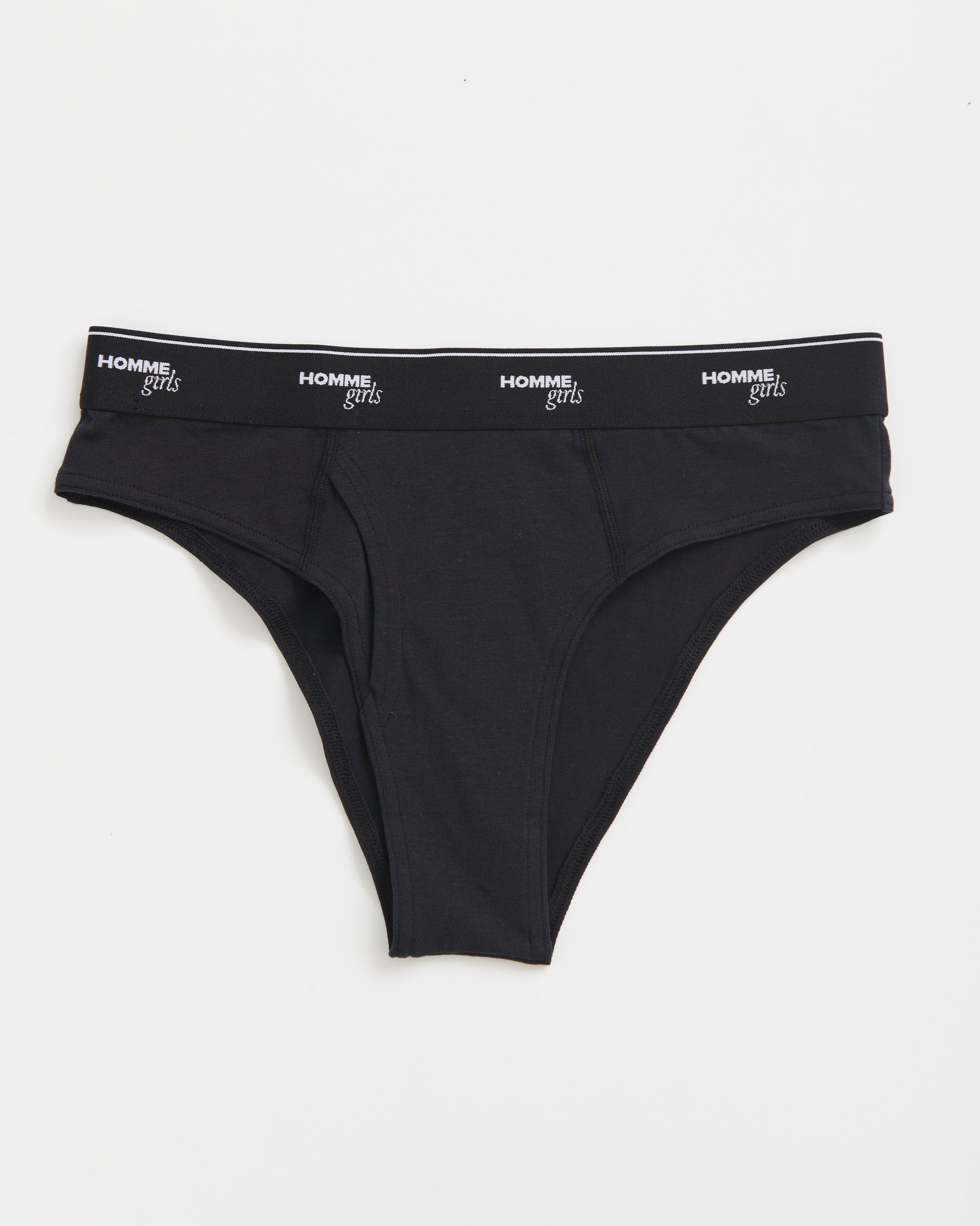 Women's Cotton Brief  Black Women's Brief Underwear - Negative Underw –  Negative Underwear