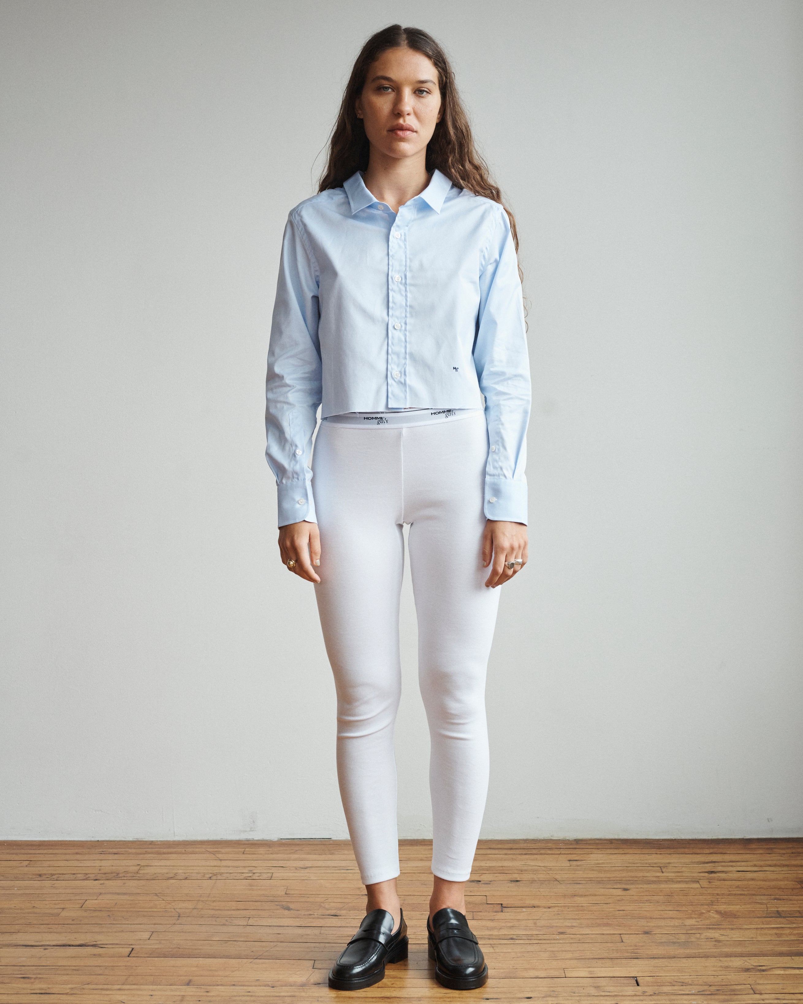 White long john clearance shirt