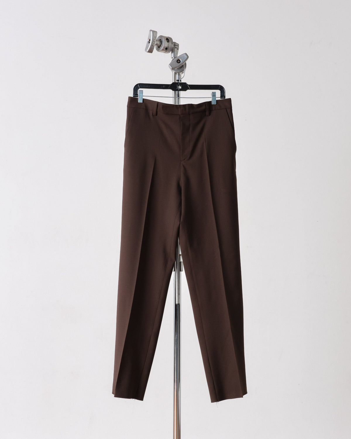 Straight Leg Pant in Espresso Brown