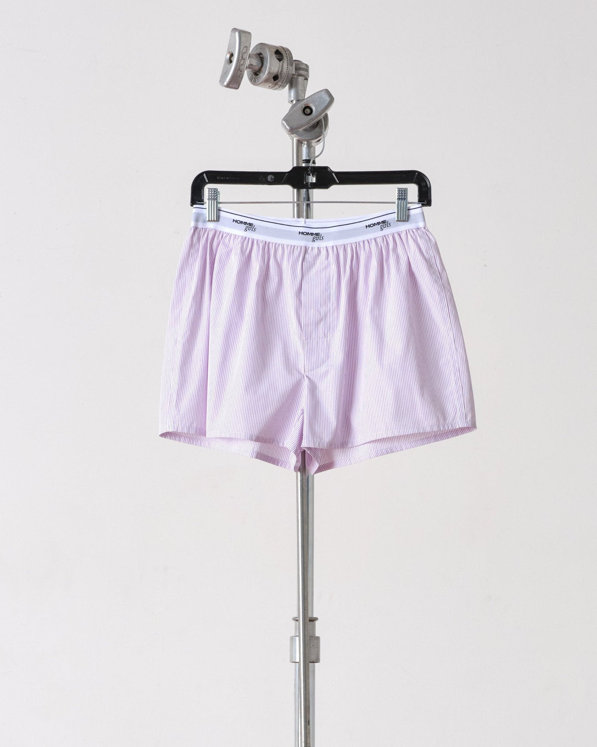 Boxer Shorts in Lavender Stripe