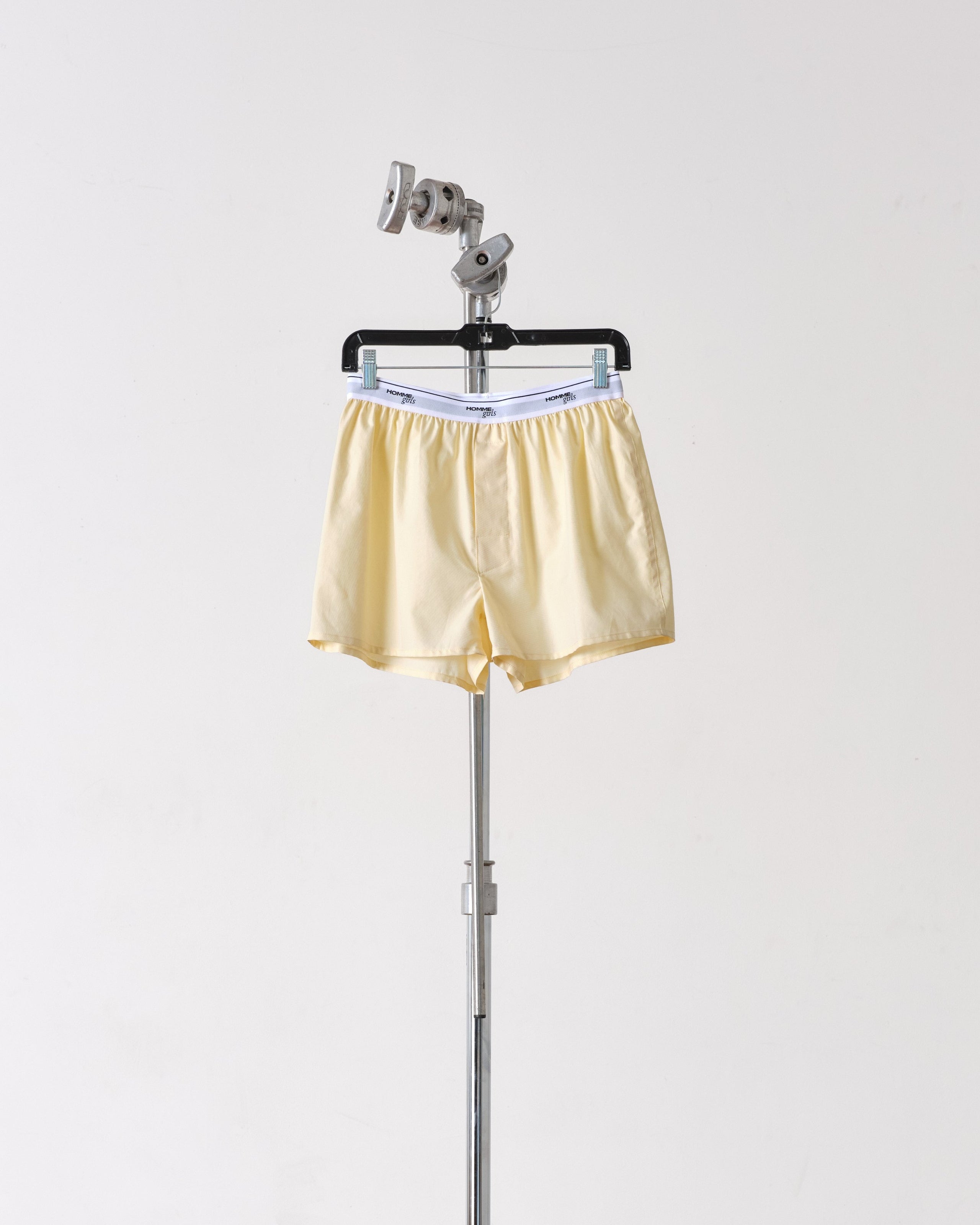 Boxer Shorts in Pale Yellow