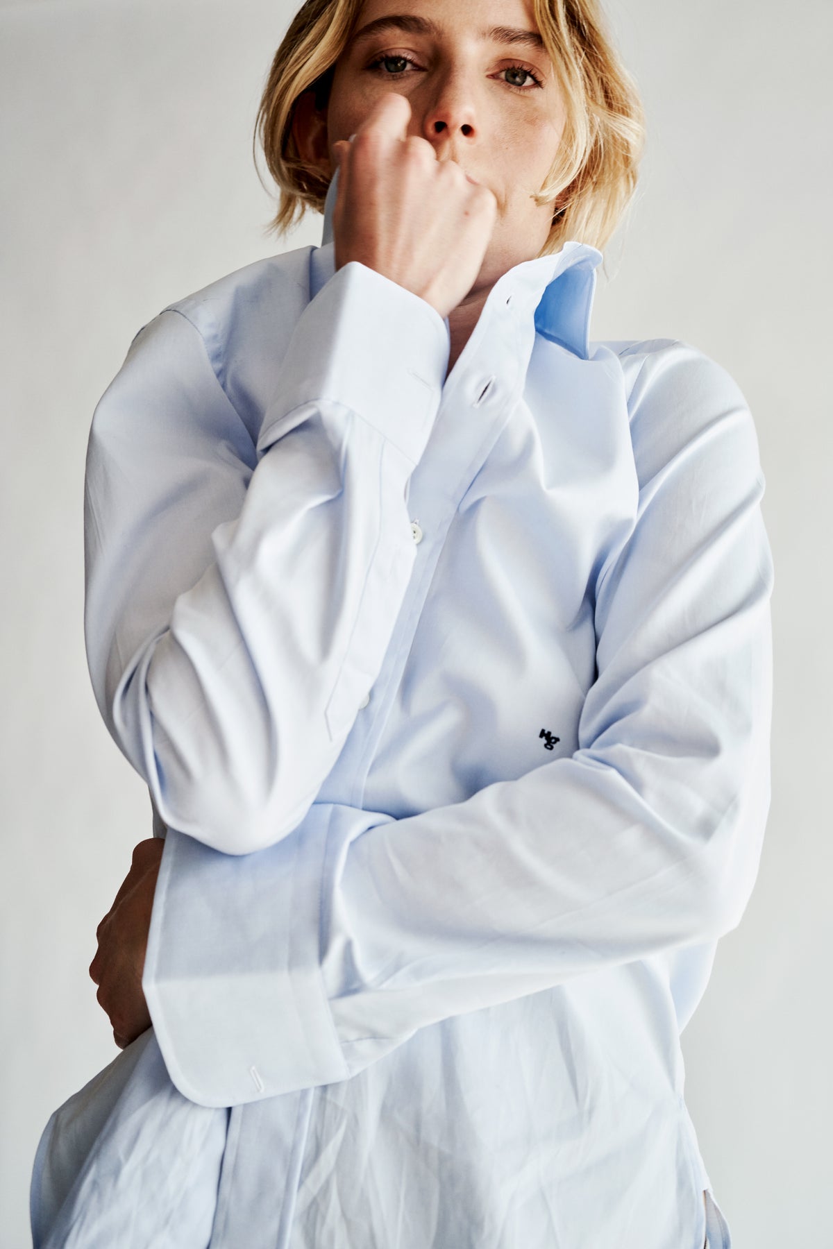 Classic Shirt in Chambray Blue