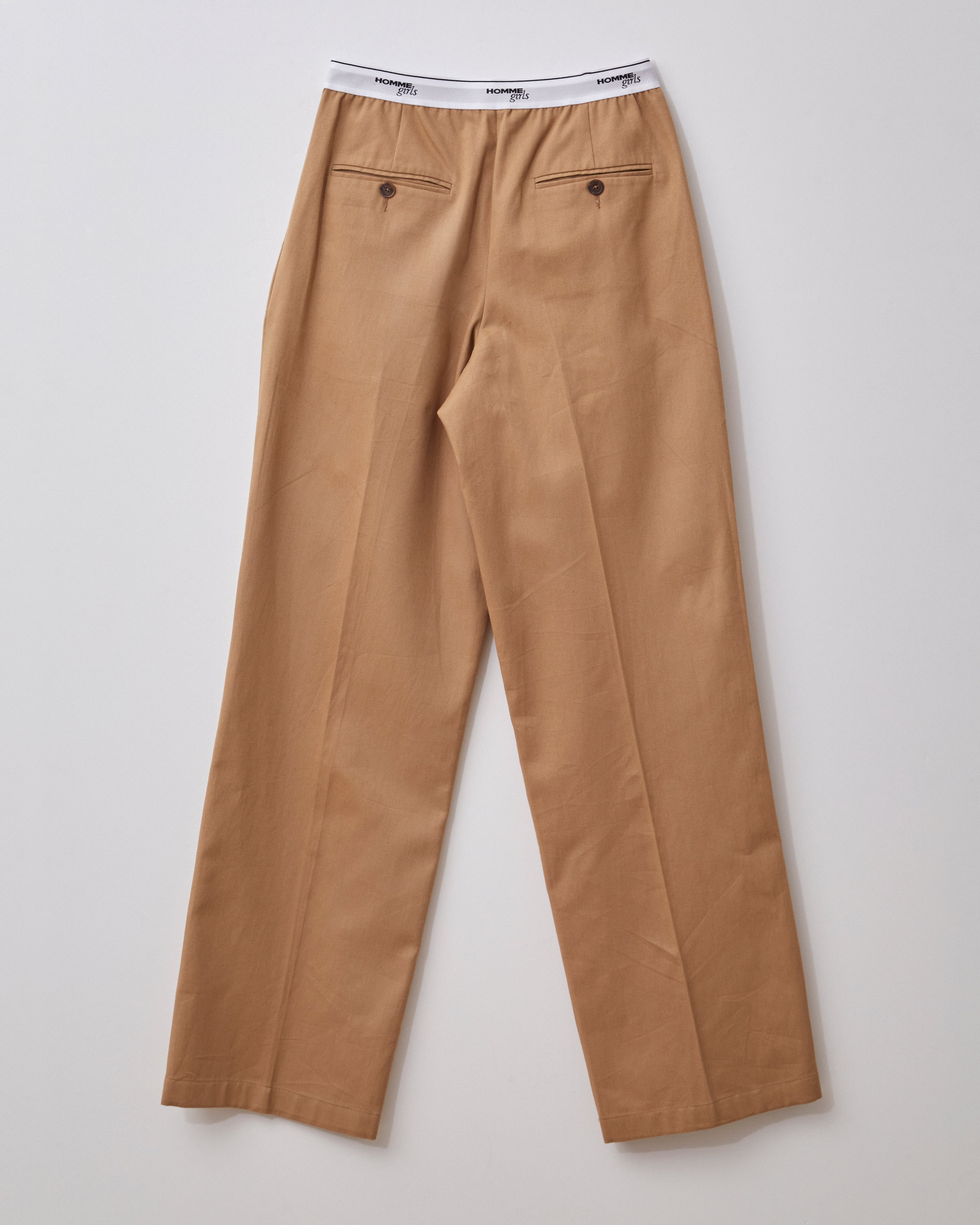 Chaps 34x29 Mens Khaki Pants 100% Cotton Made In Egypt Pleated Cuffed | eBay