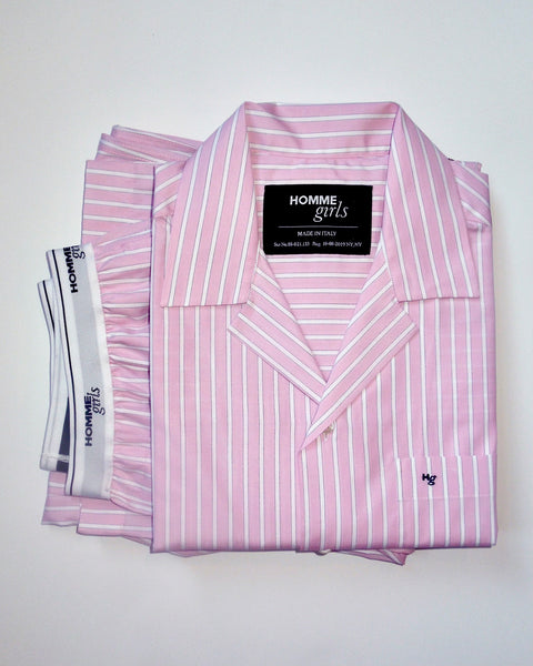 Pink button up discount pyjamas