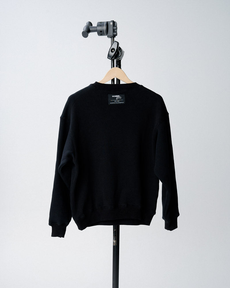 Sweatshirt in Black