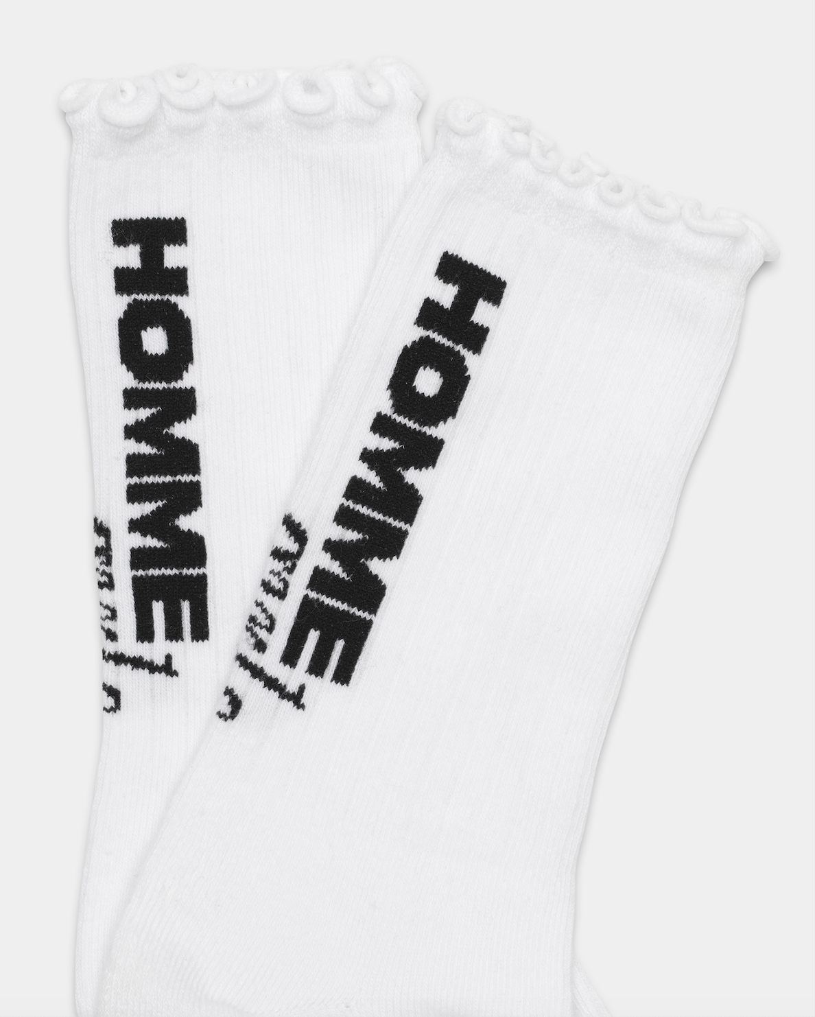 OTW HOMMEGIRLS Ruffle Crew Sock